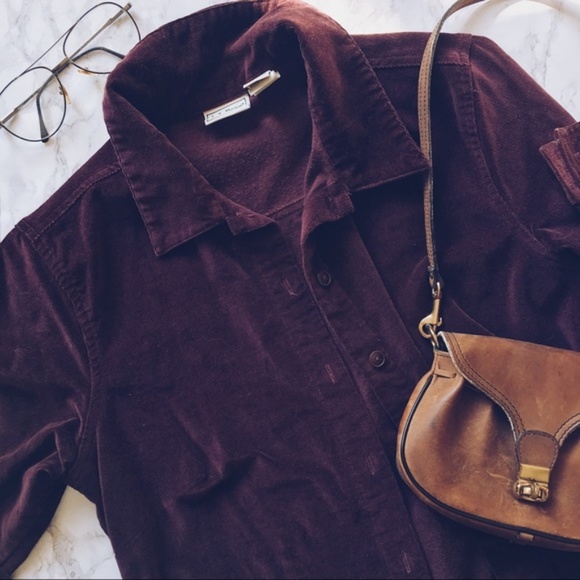 L.L. Bean Jackets & Blazers - 🌞  🌺HP🌺 L.L. Bean Velvet Corduroy 90s Trench 🌞